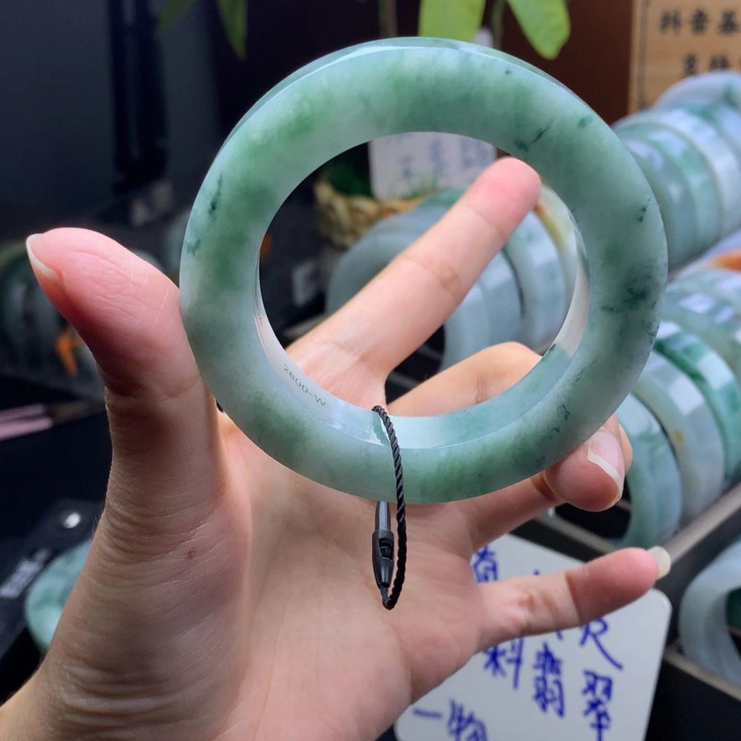 未镶嵌定制手镯定制翡翠定制50-55