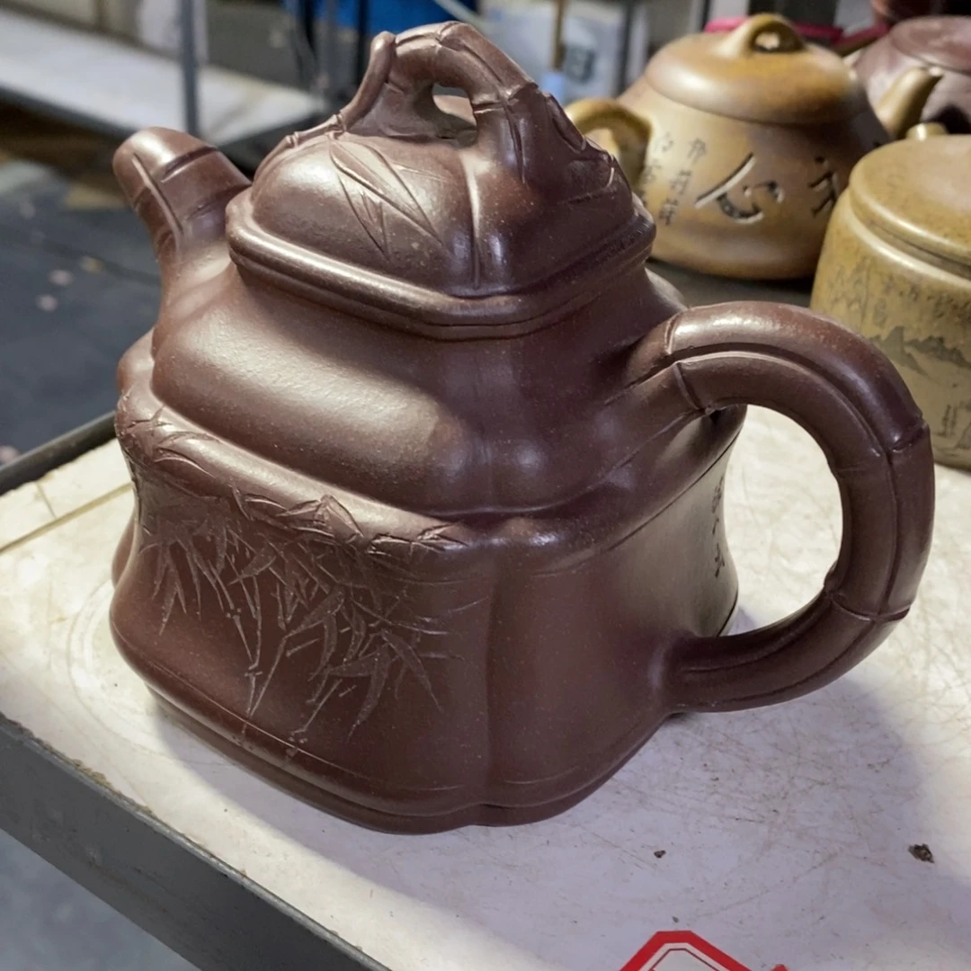 茶壶紫泥原矿手工126