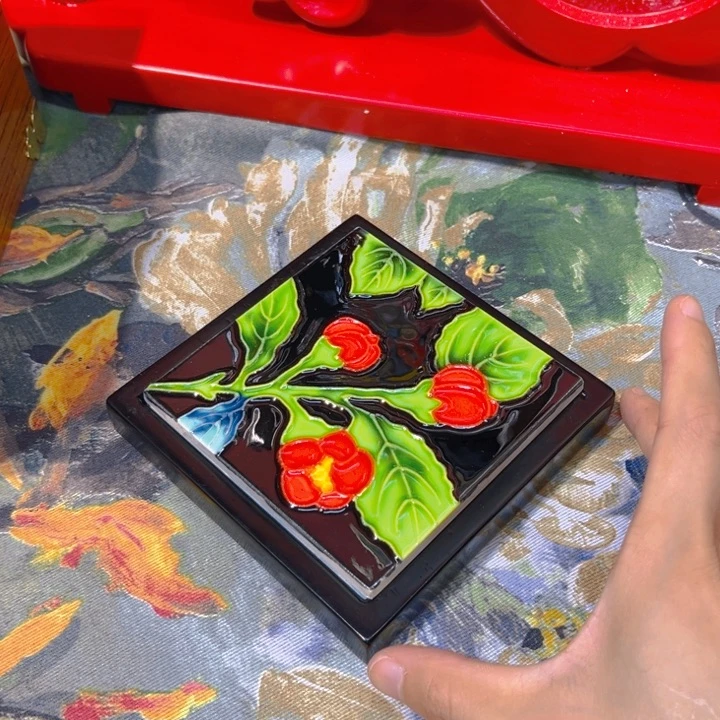 一体款瓷板画艺术作品