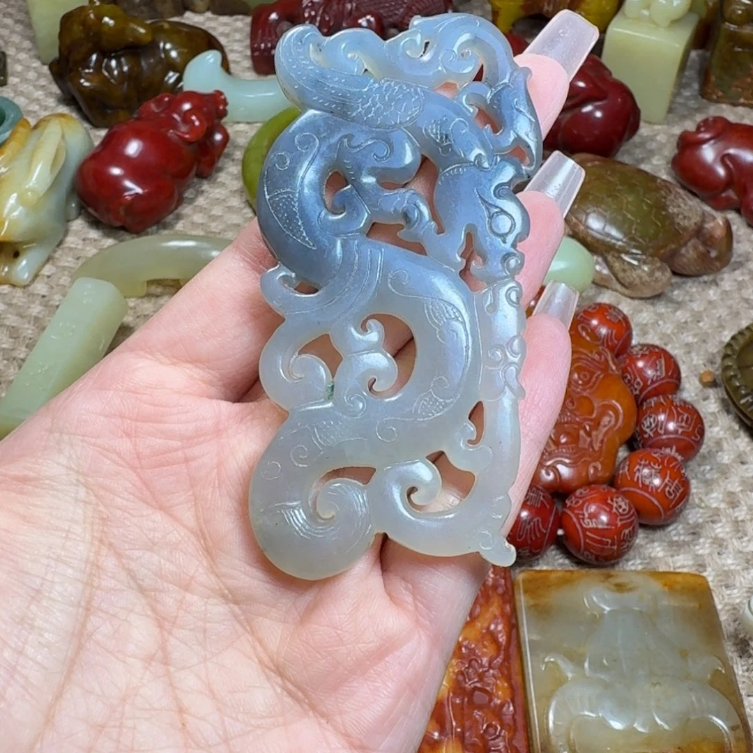 吊坠白玉菩提挂件