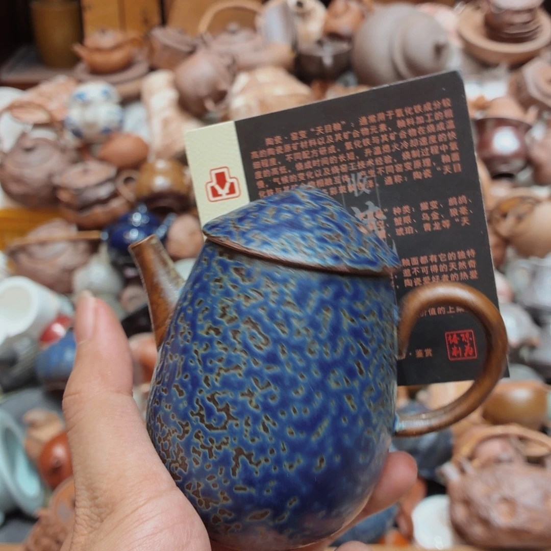 柴烧老岩泥高温茶器皿