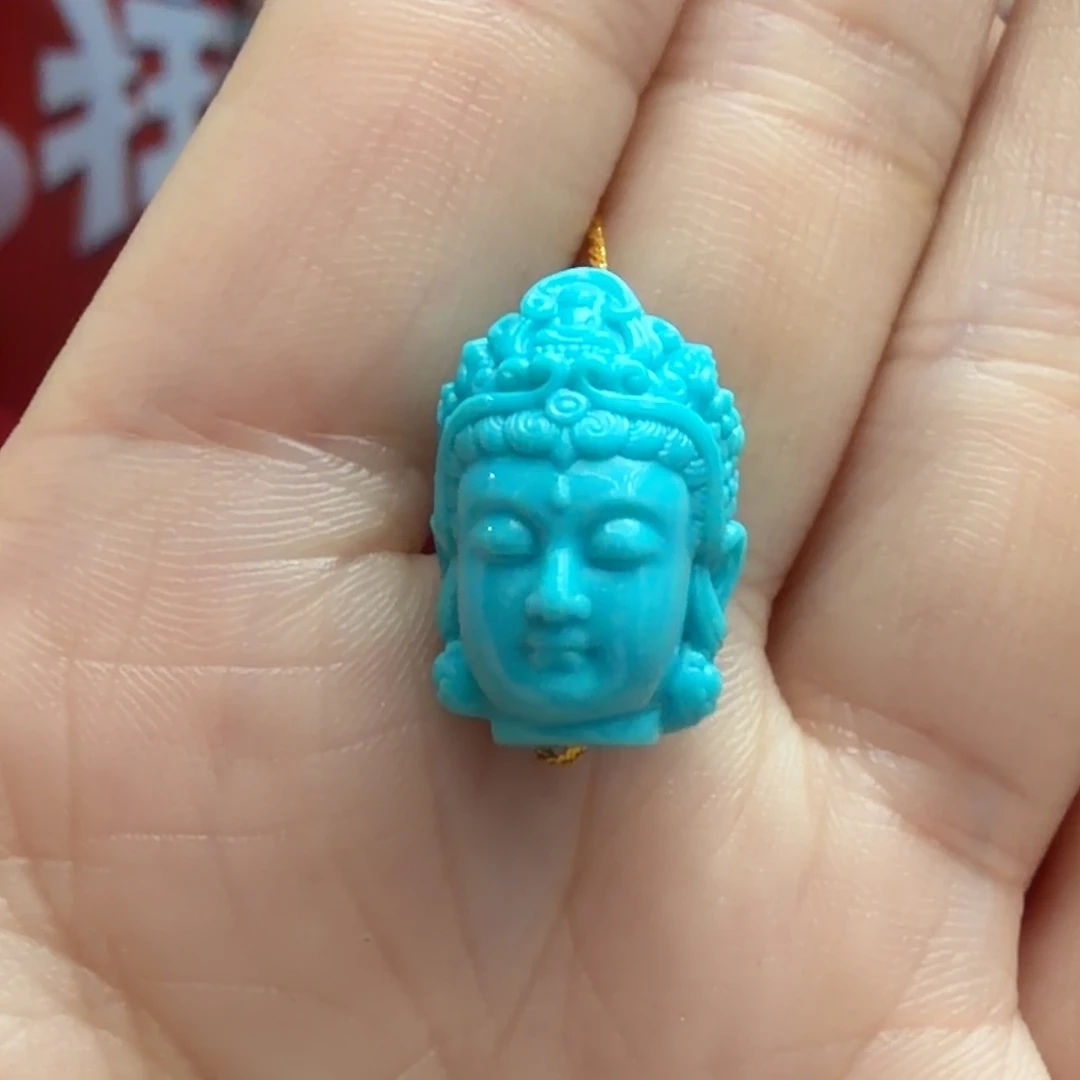 绿松石未镶嵌颈饰