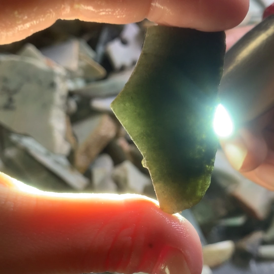 翡翠颈饰未镶嵌缅甸翡翠