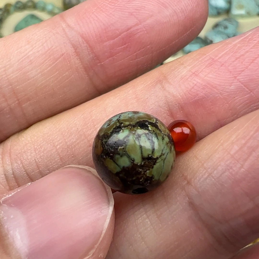 南红玛瑙配饰未镶嵌卡10.9