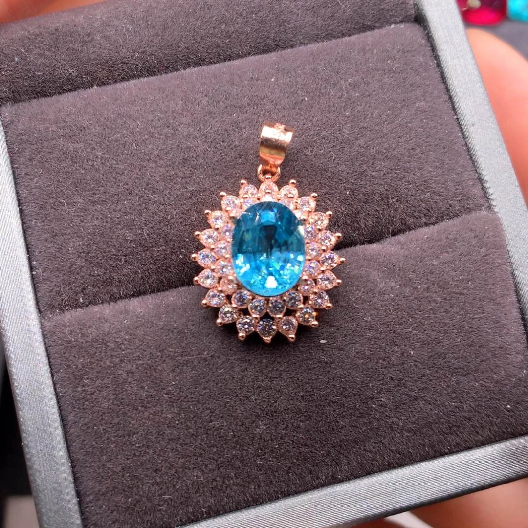 锆石风信子3.49克拉银S925镶嵌