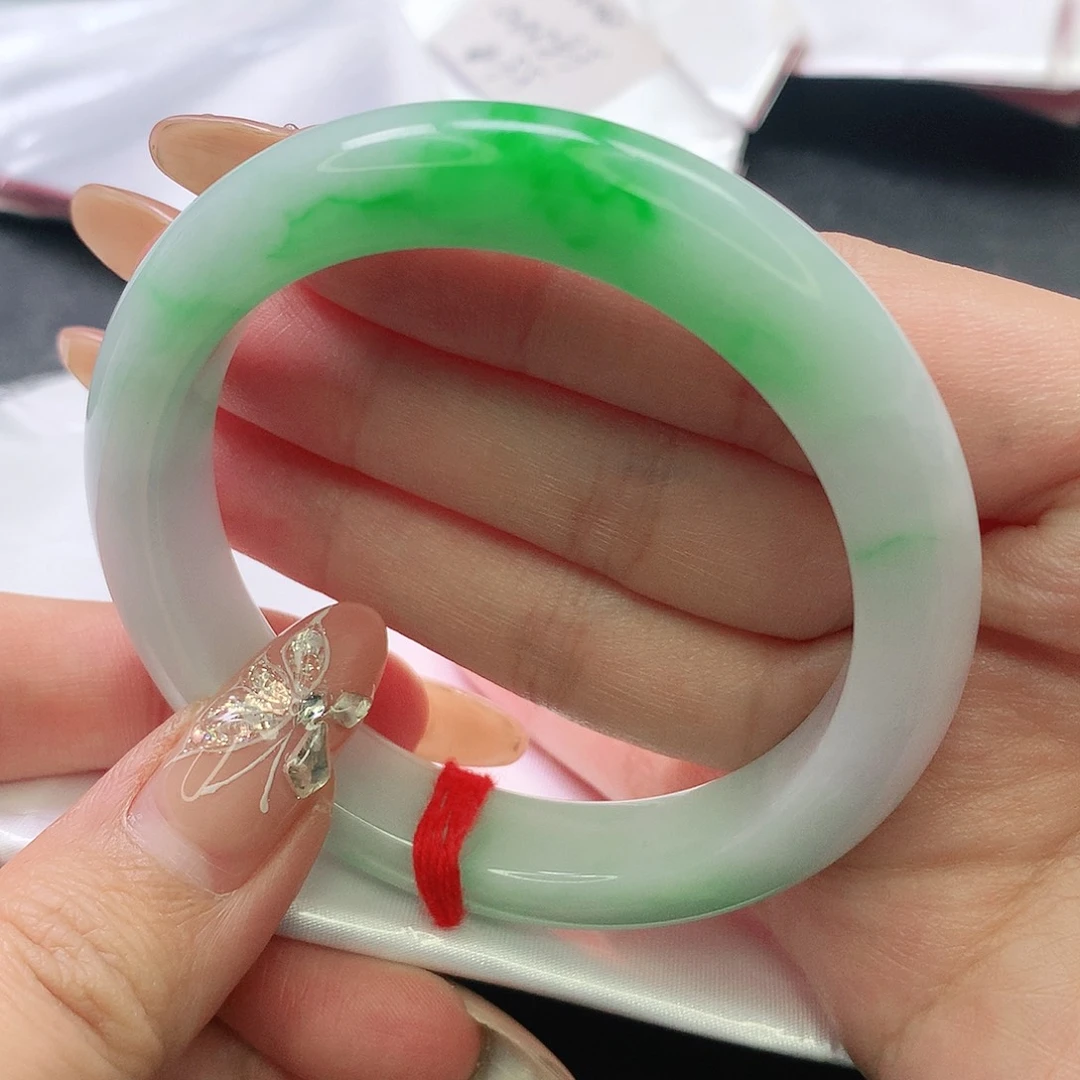 未镶嵌手镯翡翠易**代缅甸天然A货翡翠