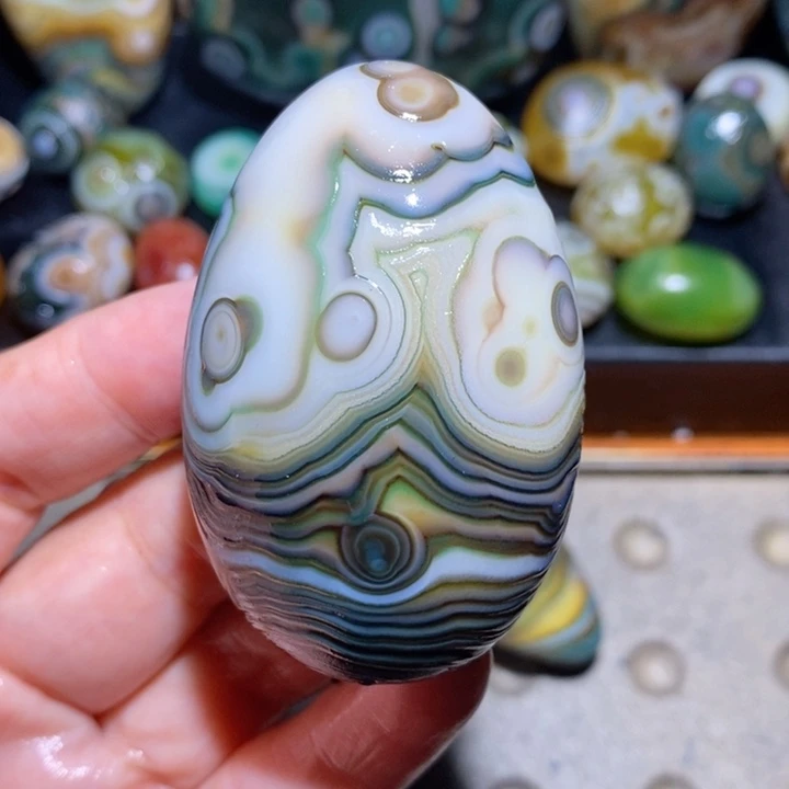 未镶嵌玛瑙/玉髓珠宝半成品27