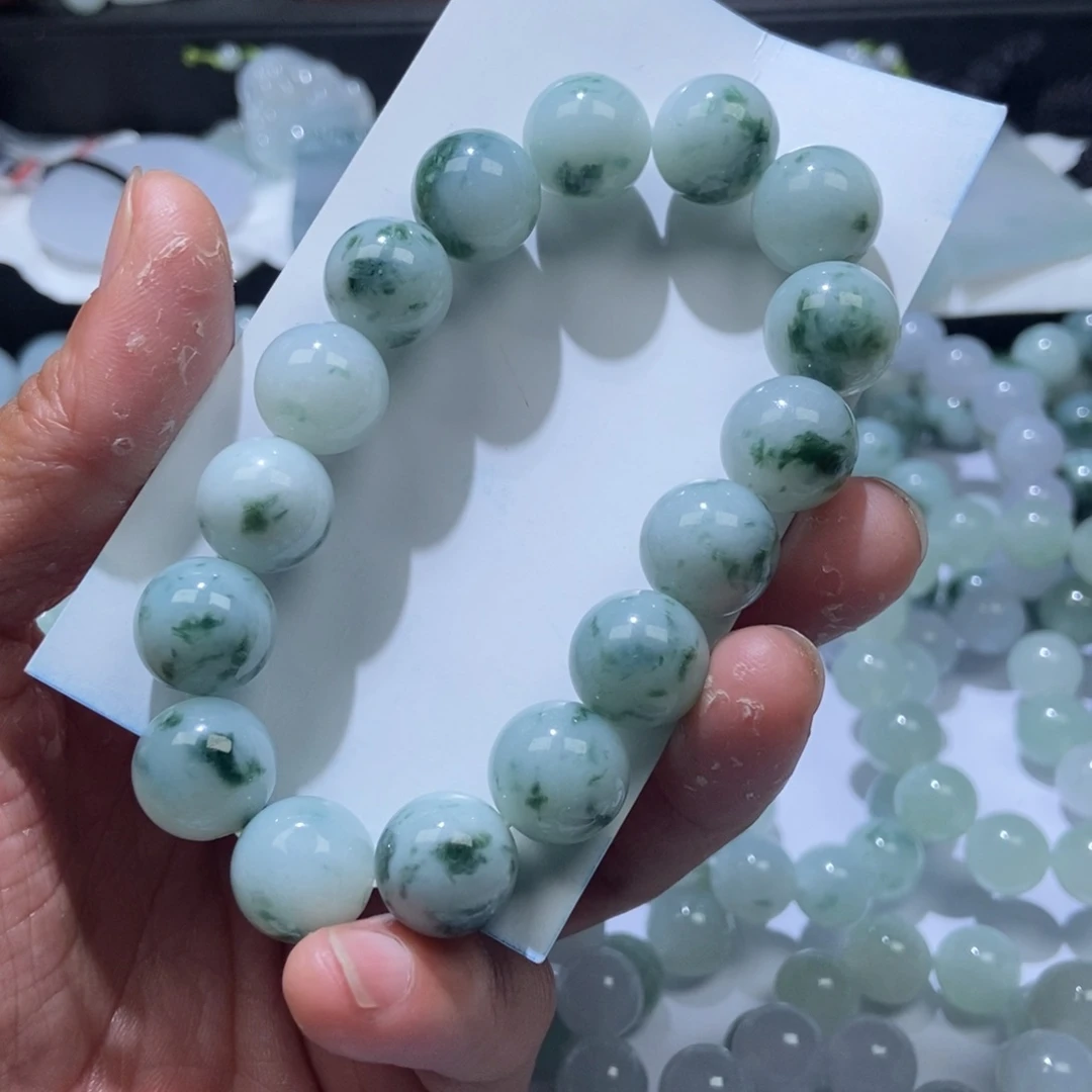 定制翡翠未镶嵌卡13.5