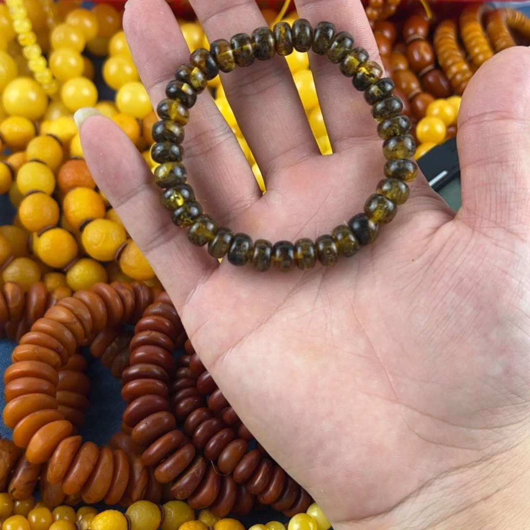 琥珀未镶嵌珠宝奇石