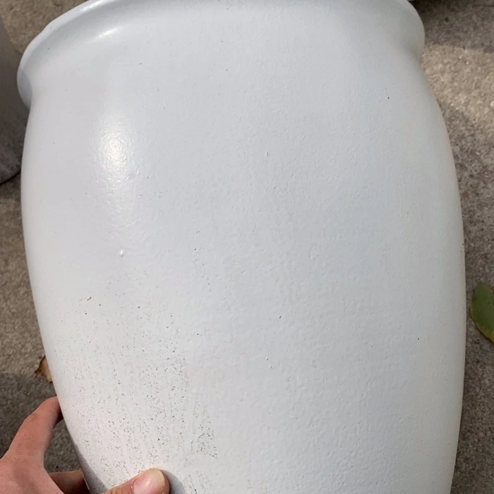 紫砂花盆高约33口约27