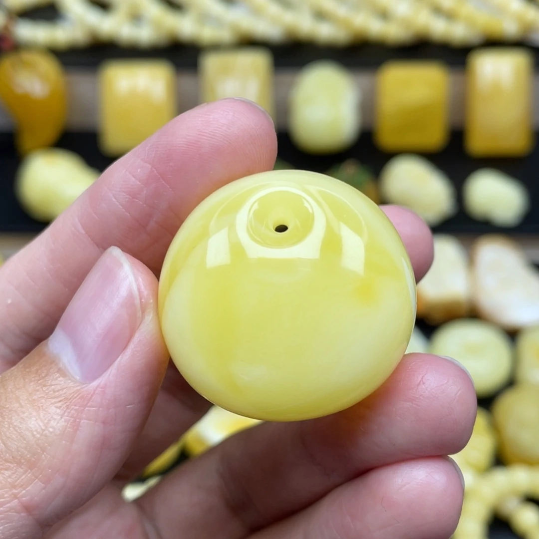 琥珀未镶嵌裸石琥珀蜜蜡