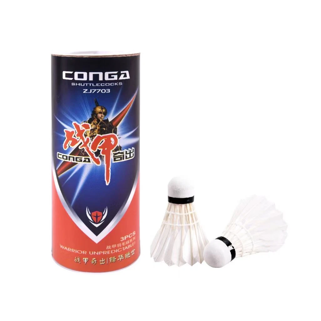 耐打塑料羽毛球耐打羽毛球训练球台纤球头不易打烂适合户外使用