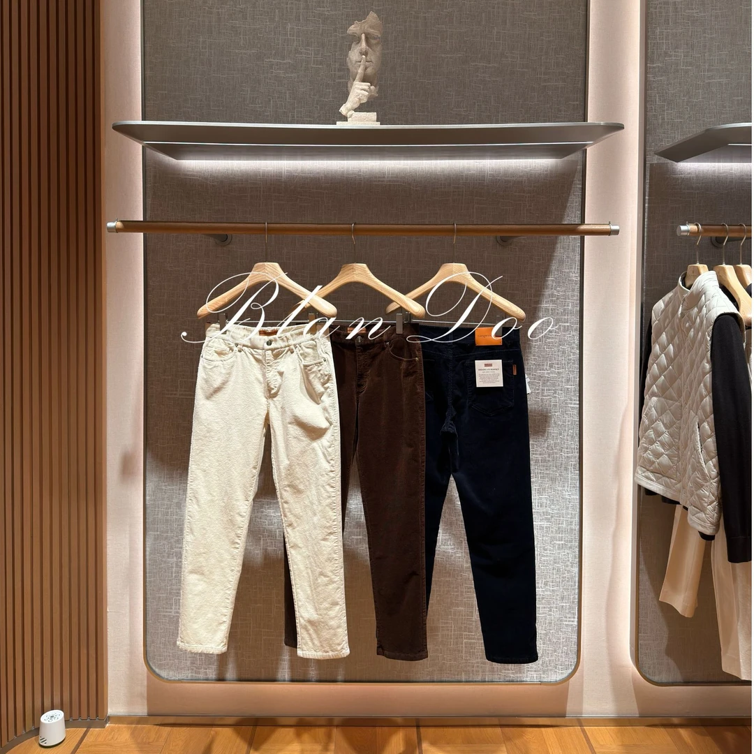 BLANDOO "极简灯芯绒" 男士冬季立体剪裁牛仔版休闲裤5BD58V319