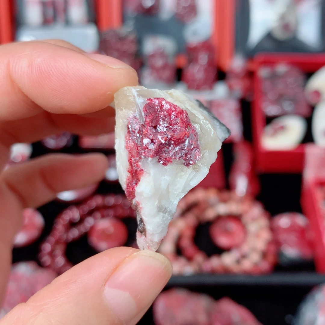 天然辰砂天然毛石