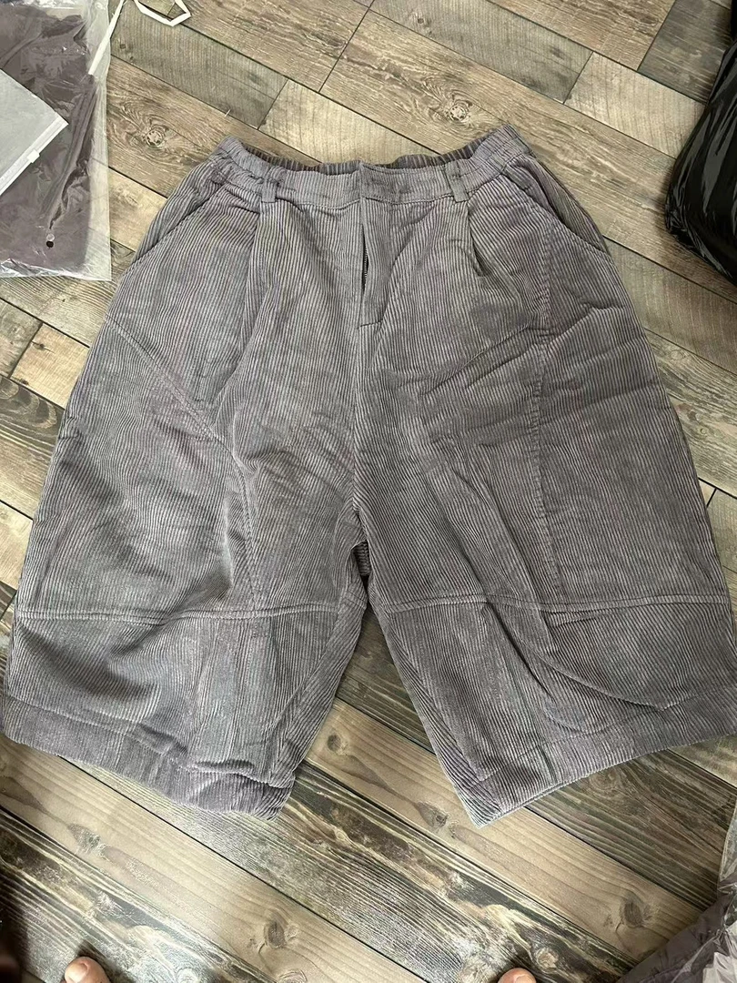 33 冬季新品七分裤加棉灯芯绒女士裤子 臀围136裤长69