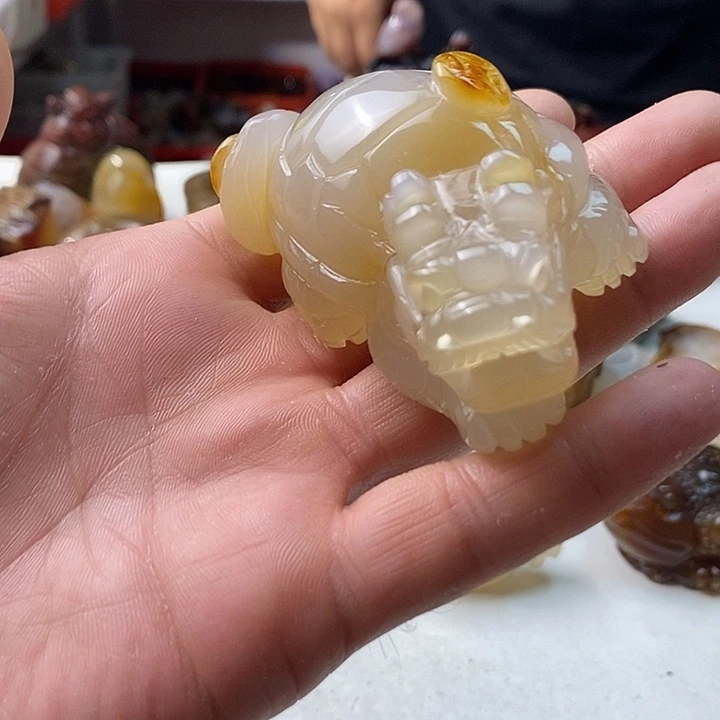玛瑙/玉髓未镶嵌颈饰