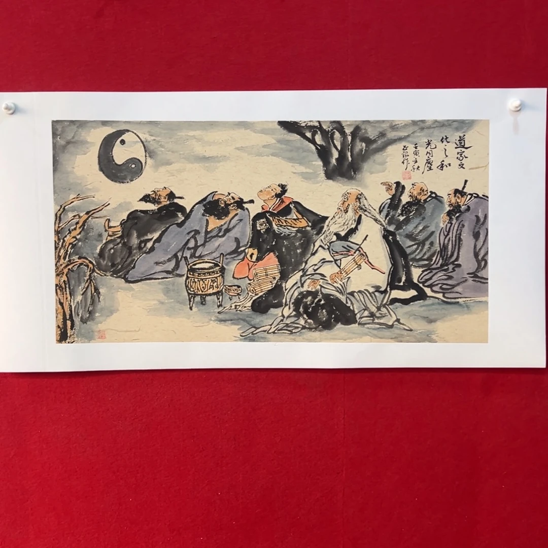 国画手绘国画作品