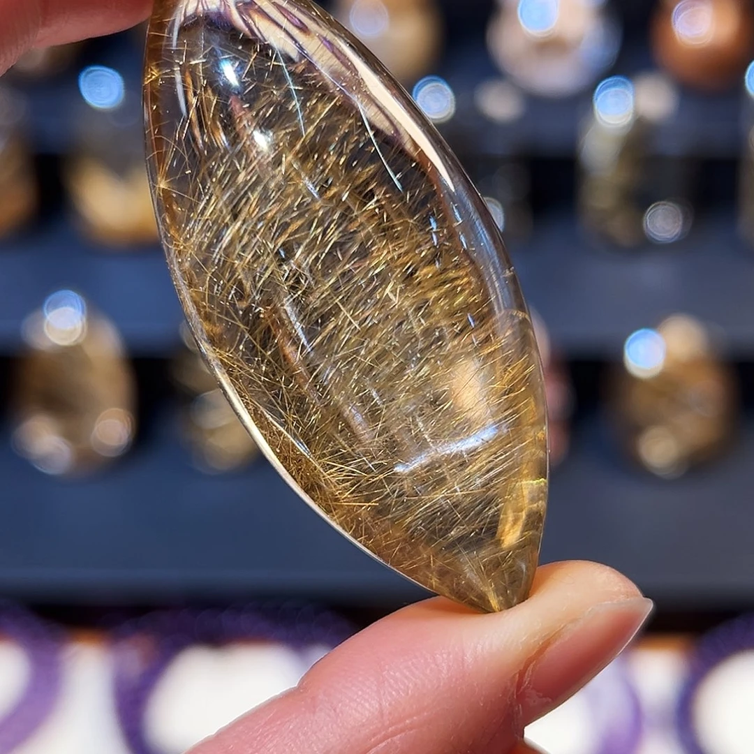 发晶颈饰未镶嵌吊坠