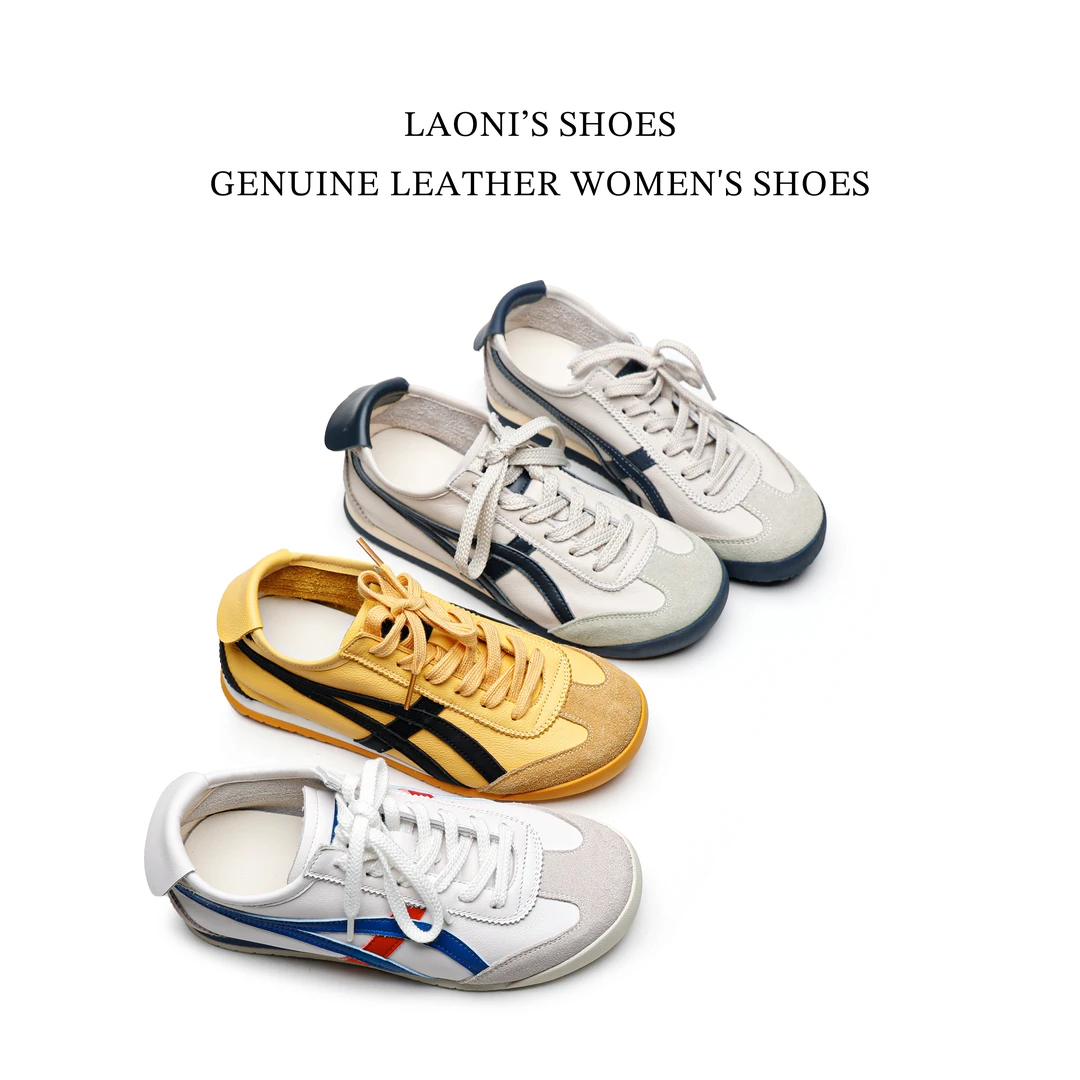 【女鞋】牦牛皮2025夏季透气新款成人德训鞋女款板鞋百搭潮流NX2531