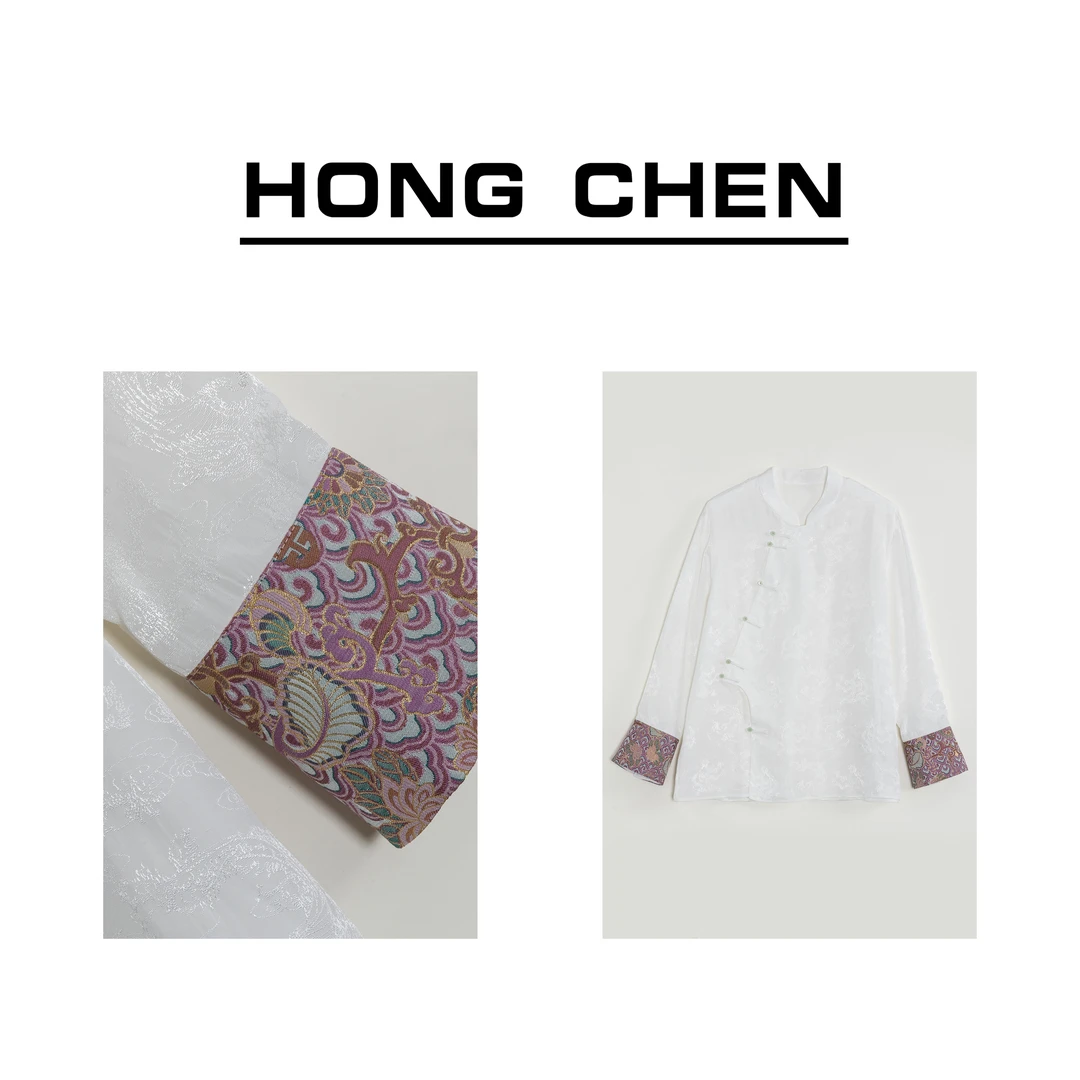 【虹辰·龙凤呈祥】高端气质桑蚕丝上衣高级感新中式年轻的国风HC985