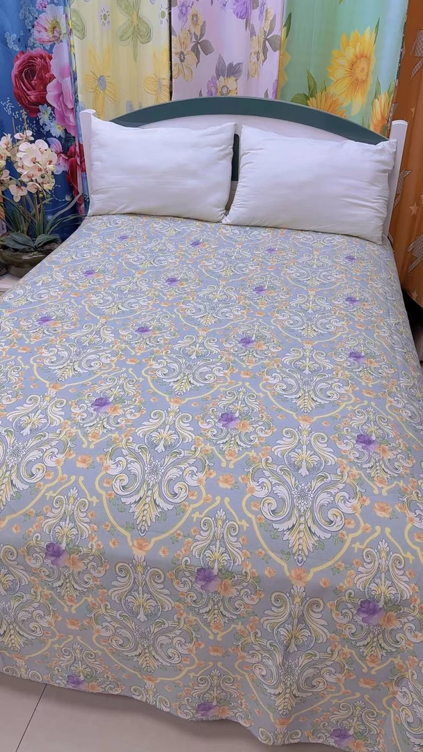 【欧花】特厚款多尺寸棉麻大帆布粗布床单 枕套 炕单吸汗柔软舒适