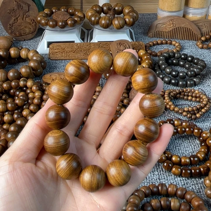 檀香木手串/手链檀香木1.8微瑕手串