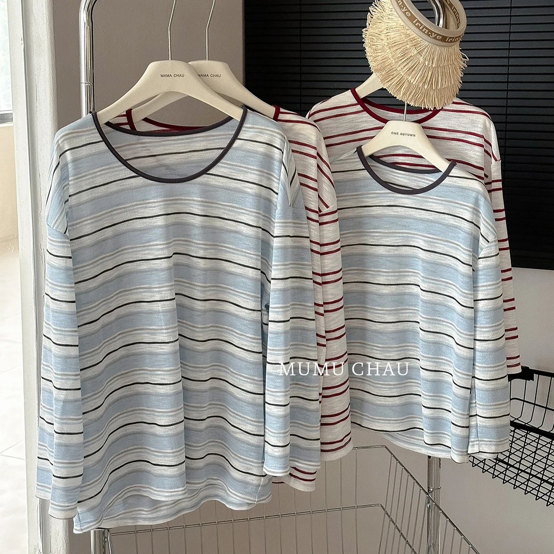 现货「壹秋.ONE AUTUMN」【海岸线】轻薄透气T恤女童夏打底衫GX1278