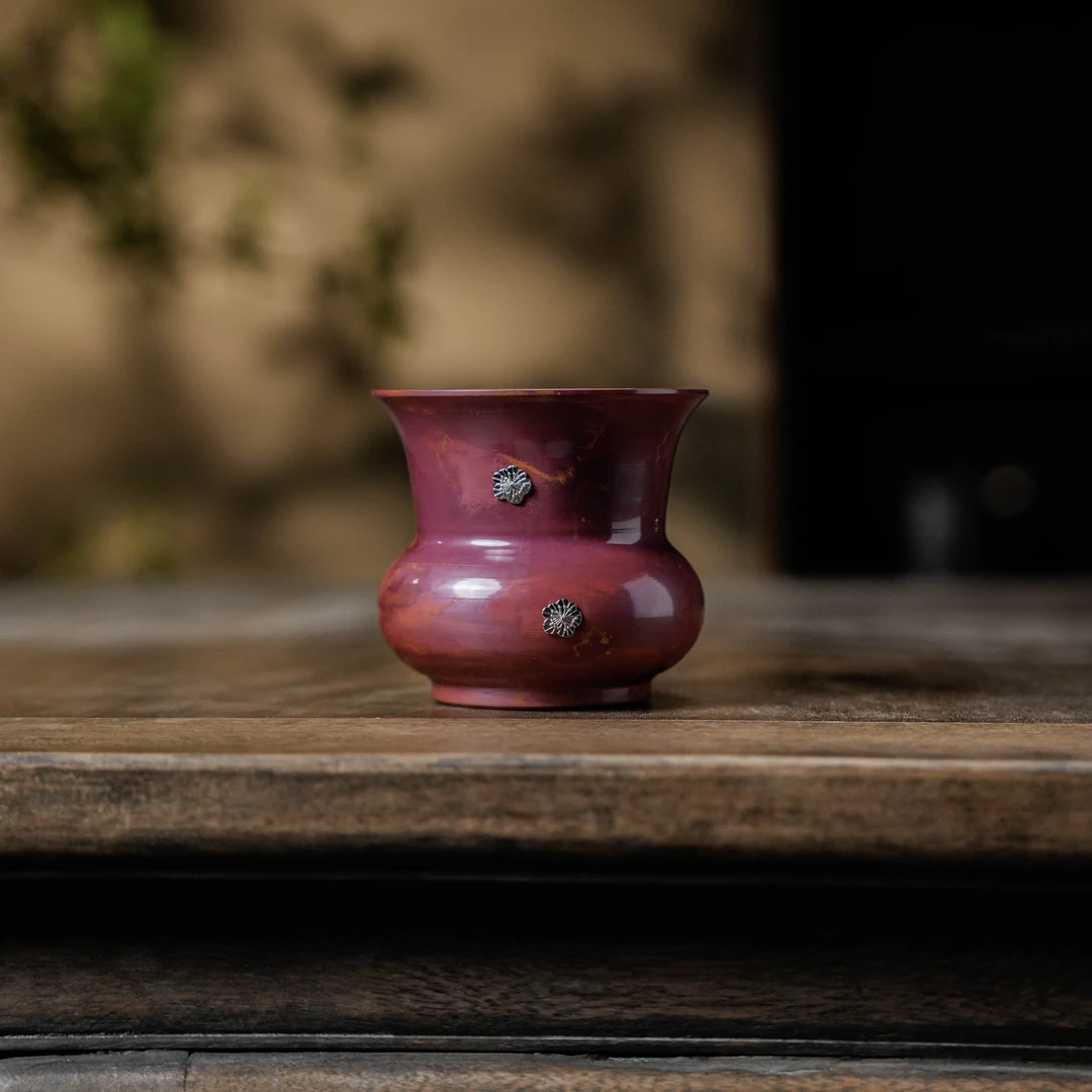 【遇见】紫铜花瓶建水（曹格0024）