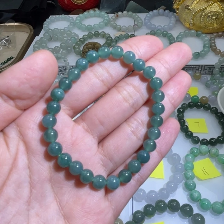 翡翠未镶嵌手链天然翡翠a货