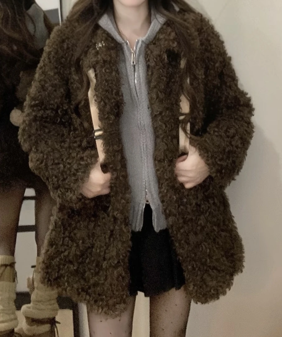 [A301-A310]时尚毛绒短外套网红上衣冬季小香风全品类