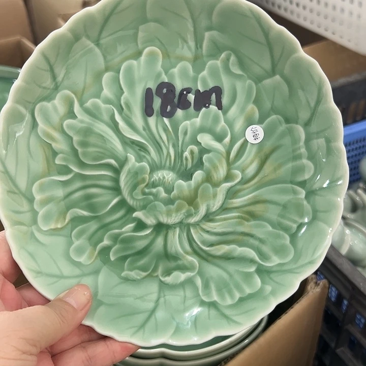 龙泉云间青瓷小米茶器