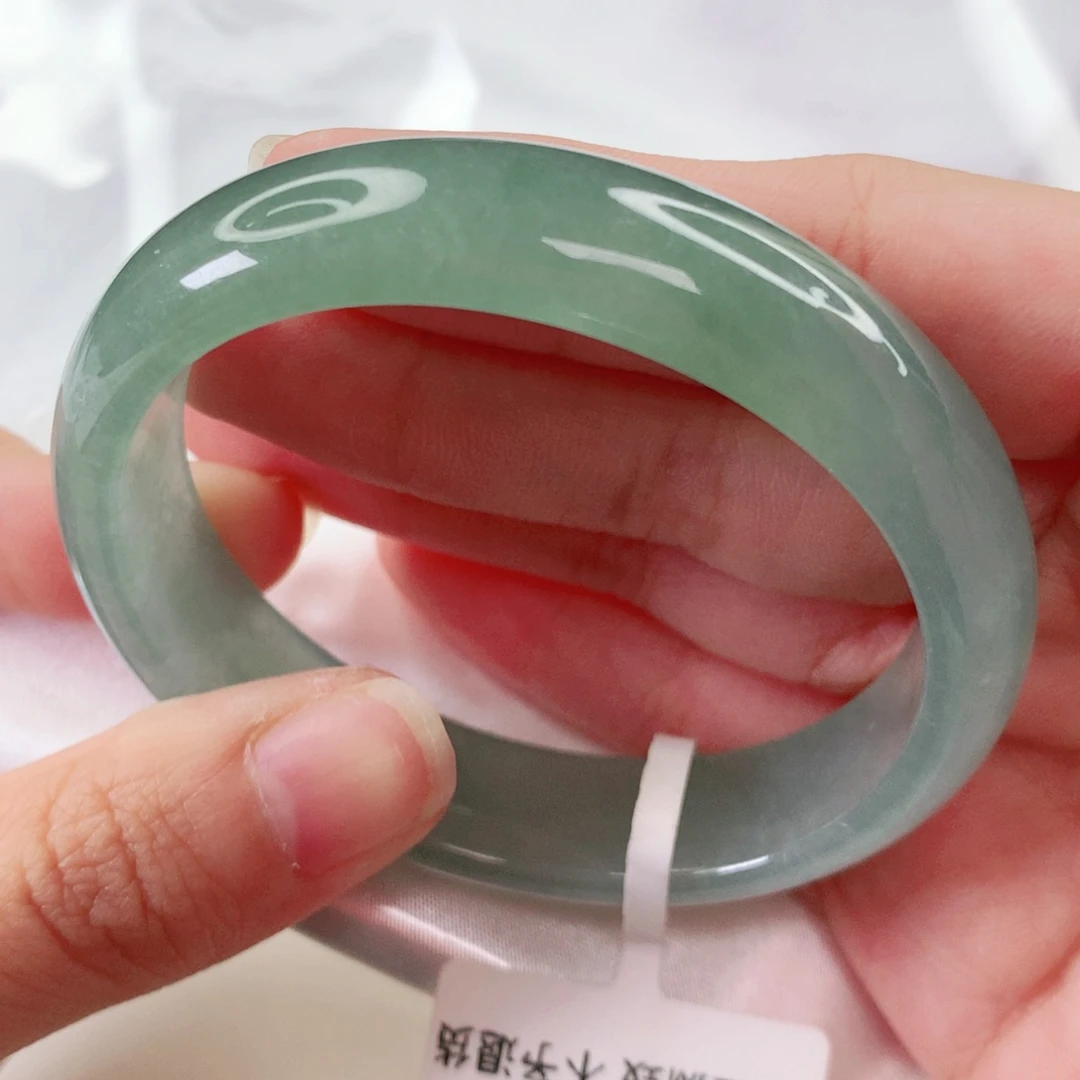 翡翠手镯未镶嵌贵妃53.1