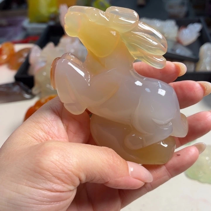 玛瑙/玉髓未镶嵌吊坠(不含链)