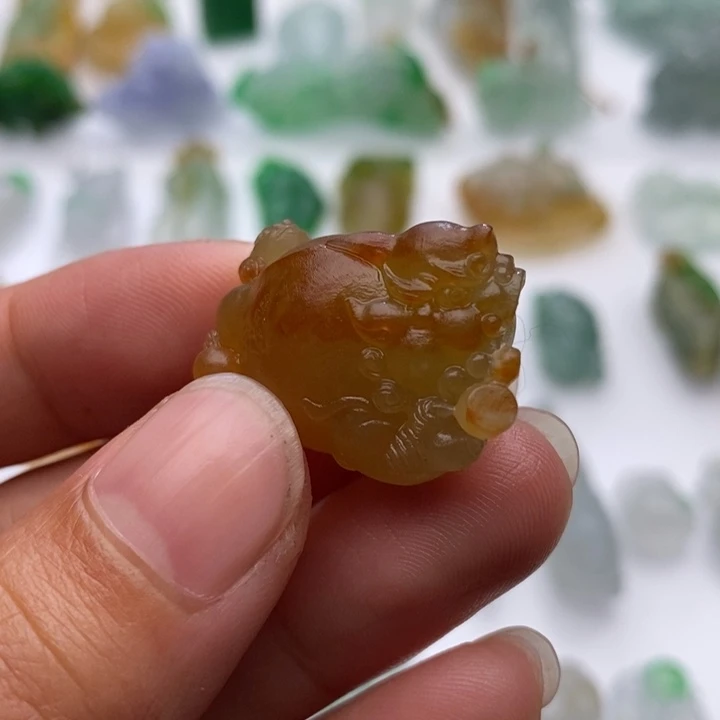 定制翡翠未镶嵌S****I1235689099