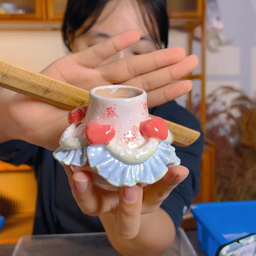 老梧家的手工多肉花盆