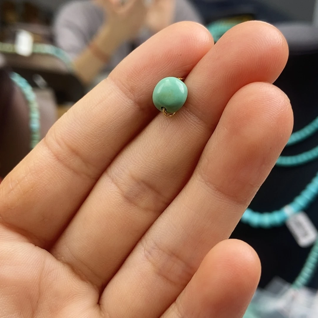 未镶嵌绿松石珠宝奇石