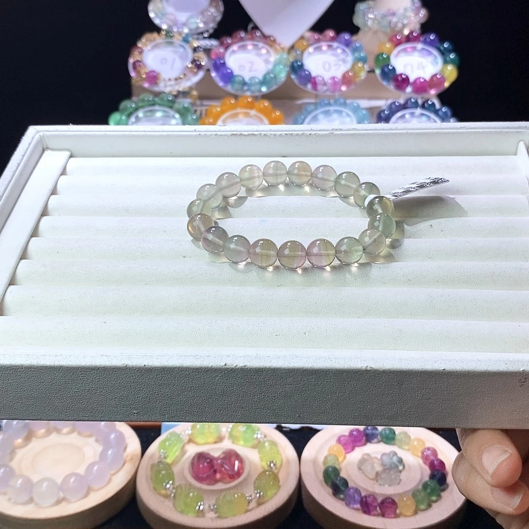 手链未镶嵌萤石10.7萤石