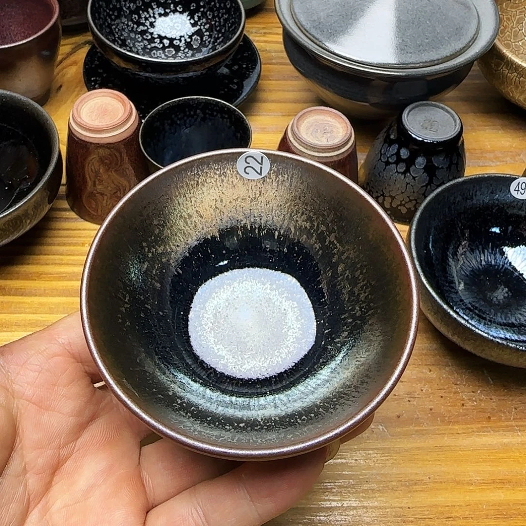 茶盏建窑建盏茶器