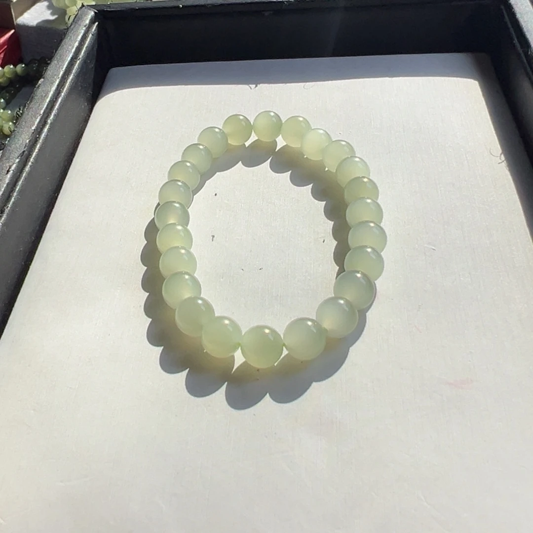 和田玉手链未镶嵌用****7