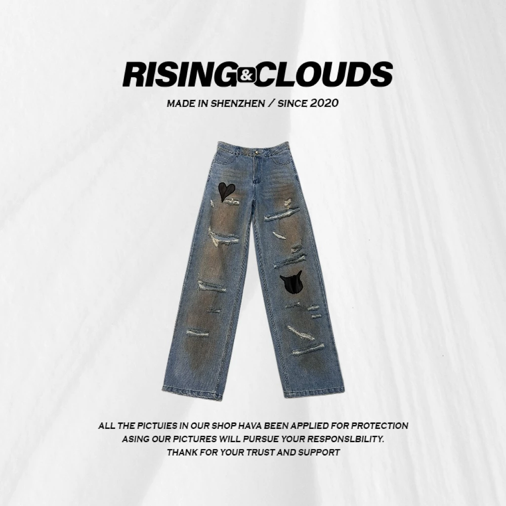 【小法】舒适百搭休闲百搭牛仔裤010285GT