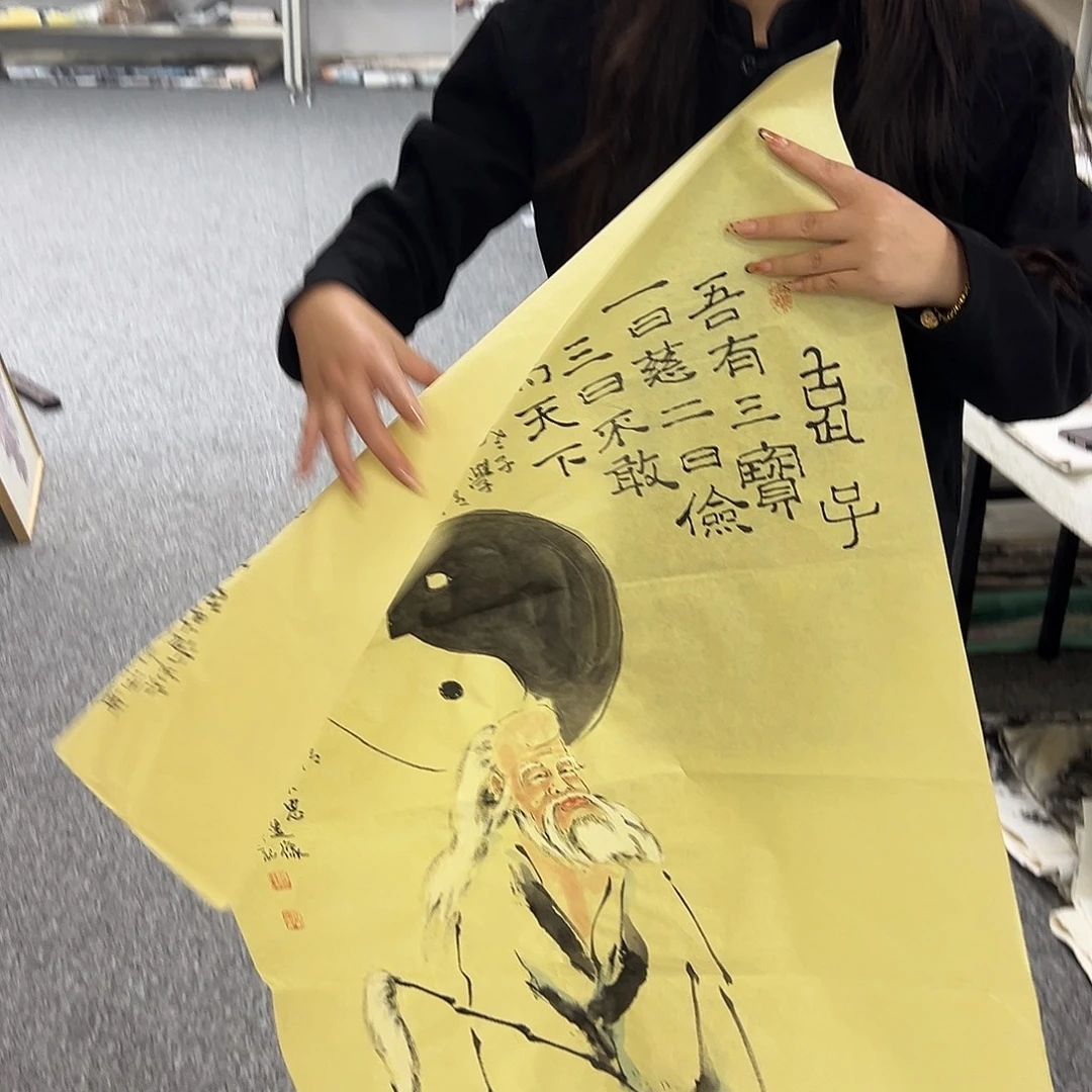 国画国画作品纯手工