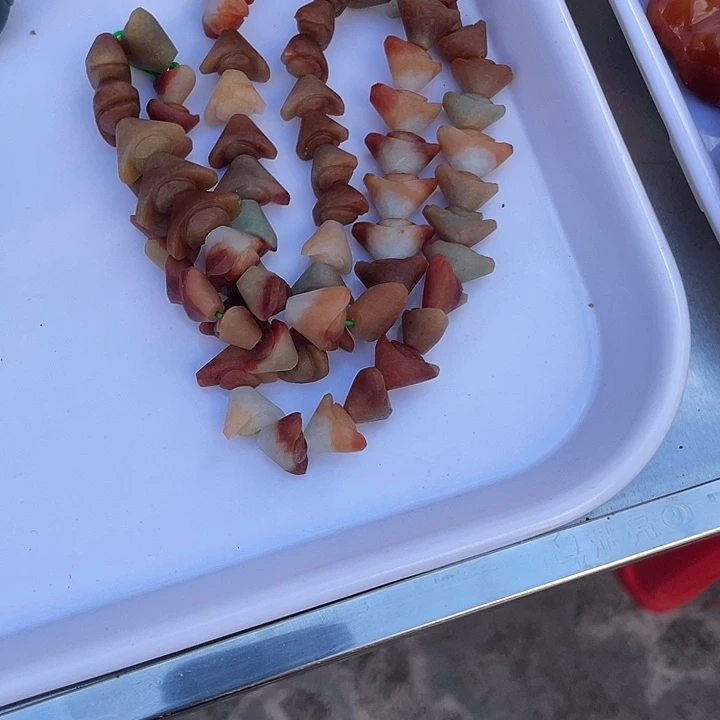 翡翠未镶嵌颈饰项链