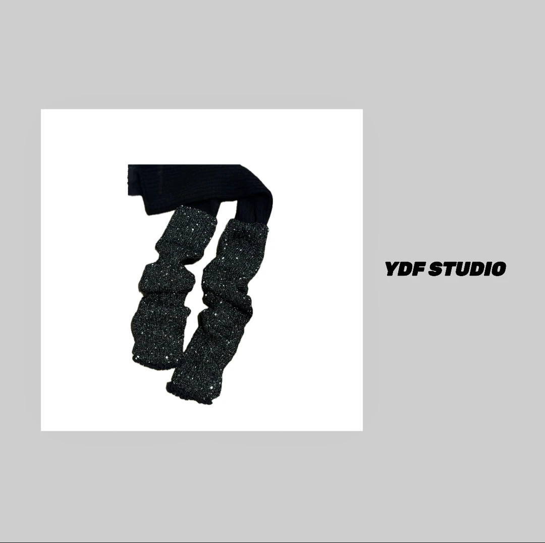 YDFSTUDIO小众【触手可及】欧货高品早秋亮片设计时尚穿搭必备袖套