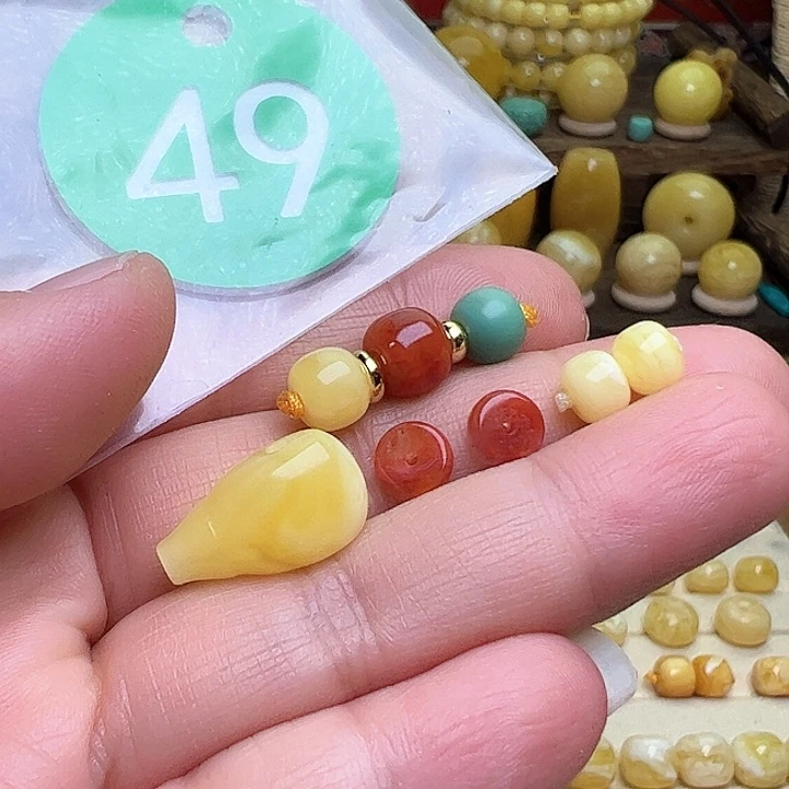 未镶嵌蜜蜡裸石M****n7-9m m