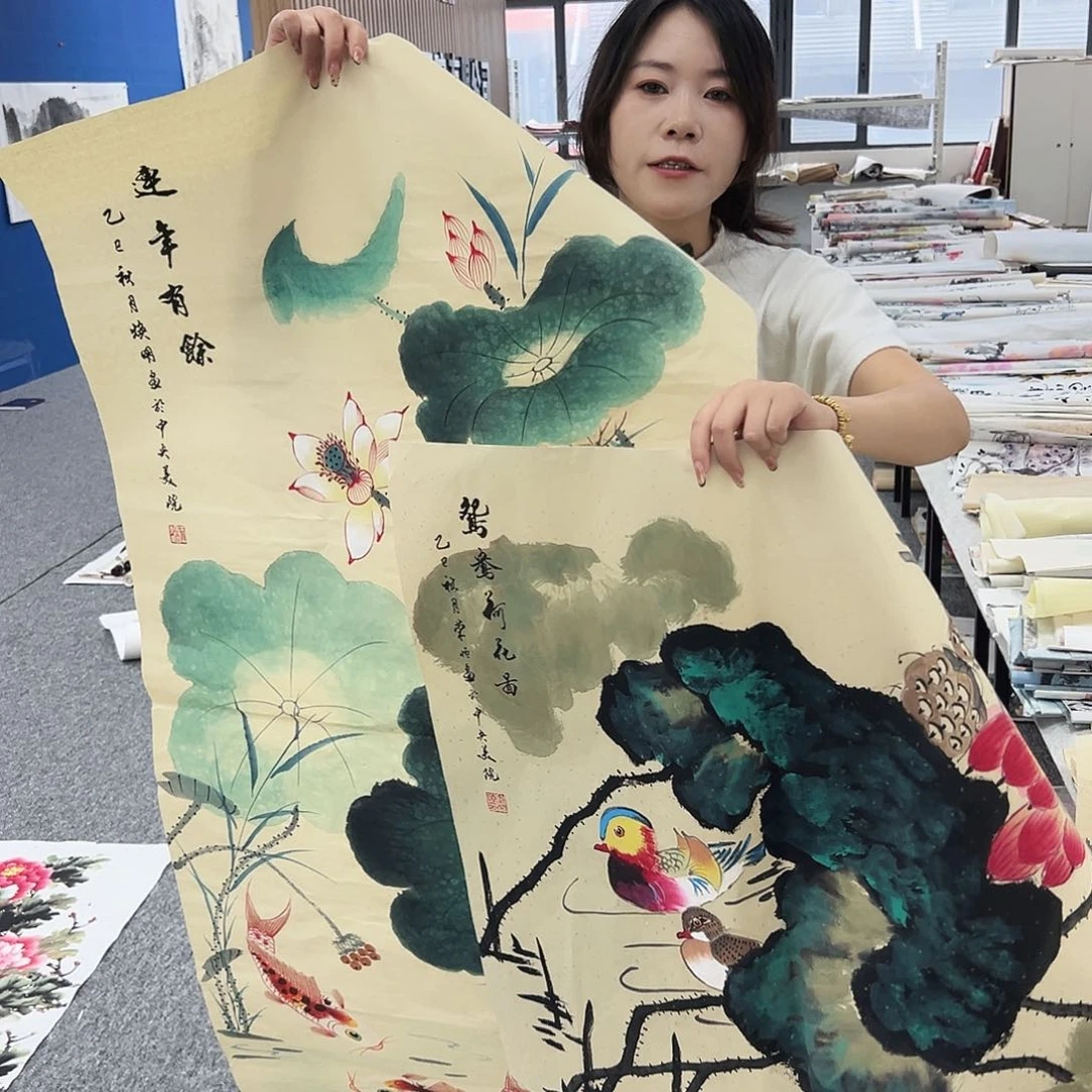 国画国画作品纯手绘