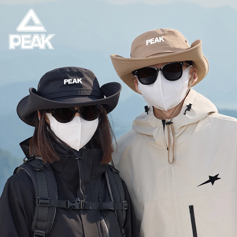 匹克帽子男女新款夏季渔夫帽防紫外线户外钓鱼遮阳帽登山帽太阳帽