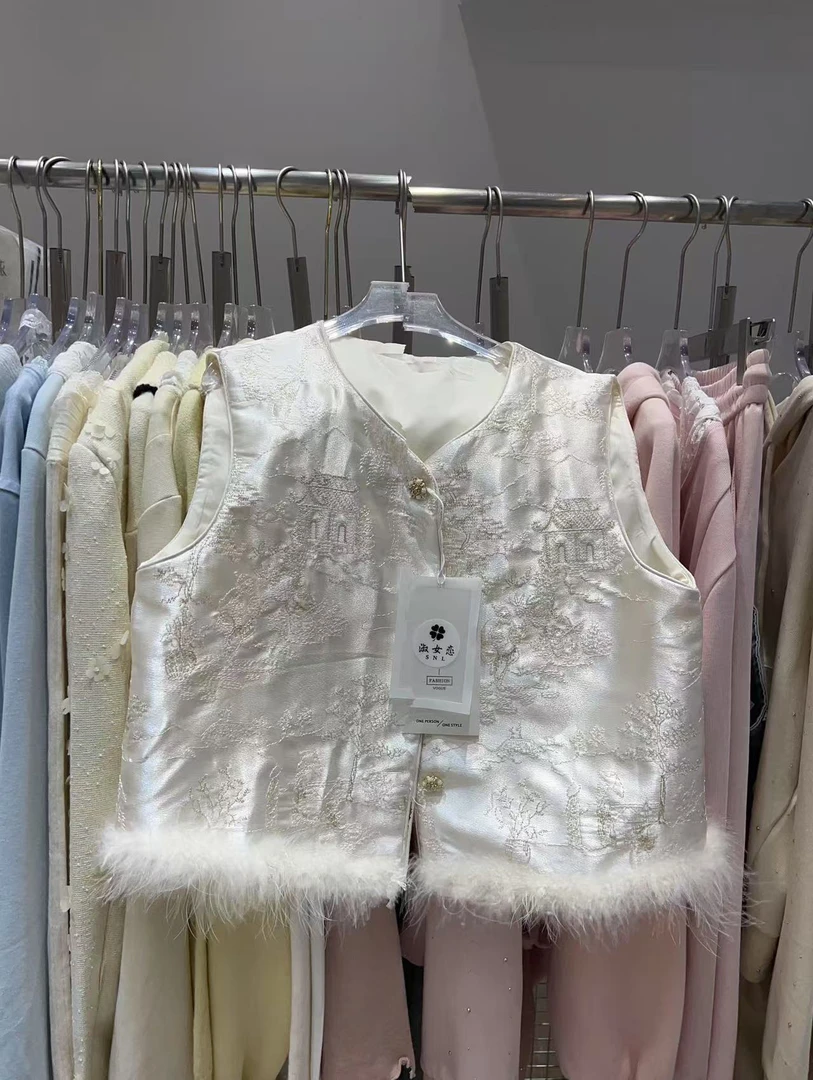 橘子家新款马甲1252