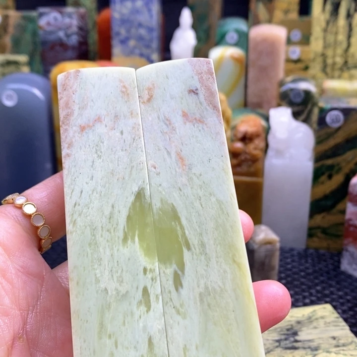 云南石明*德青田石印章石