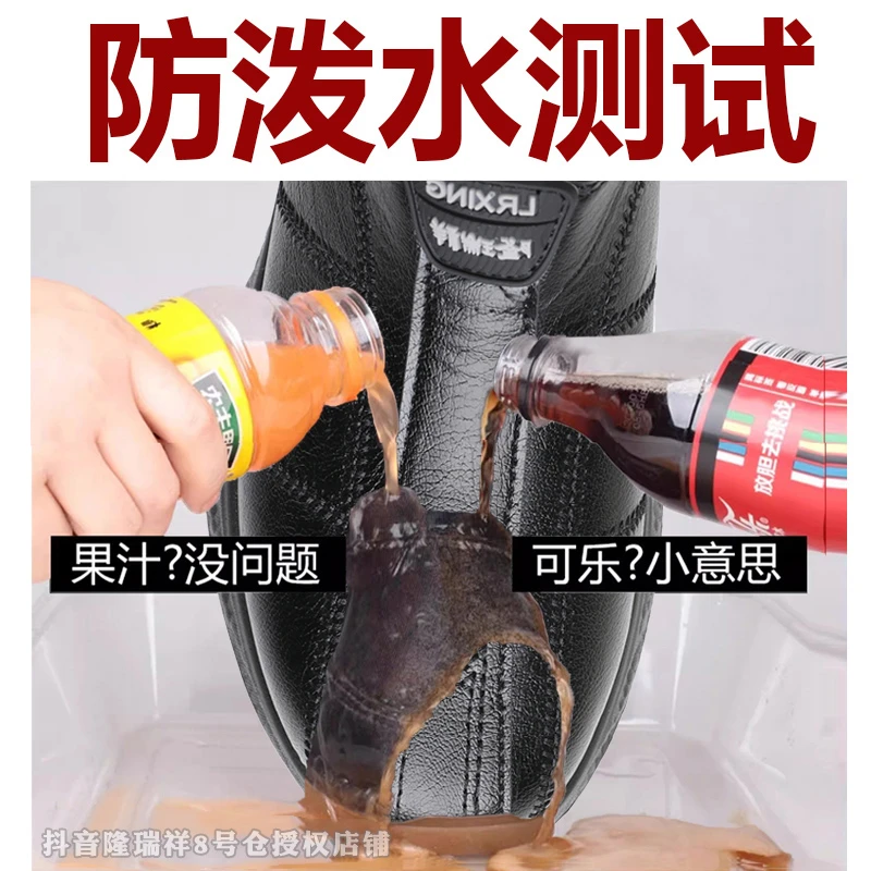 冬季新款男款防水防滑耐磨棉鞋加厚保暖高帮中老年棉鞋鞋子361