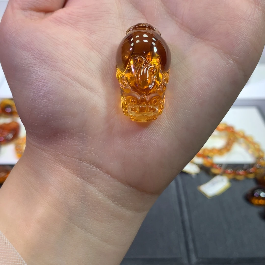 未镶嵌水晶颈饰天然